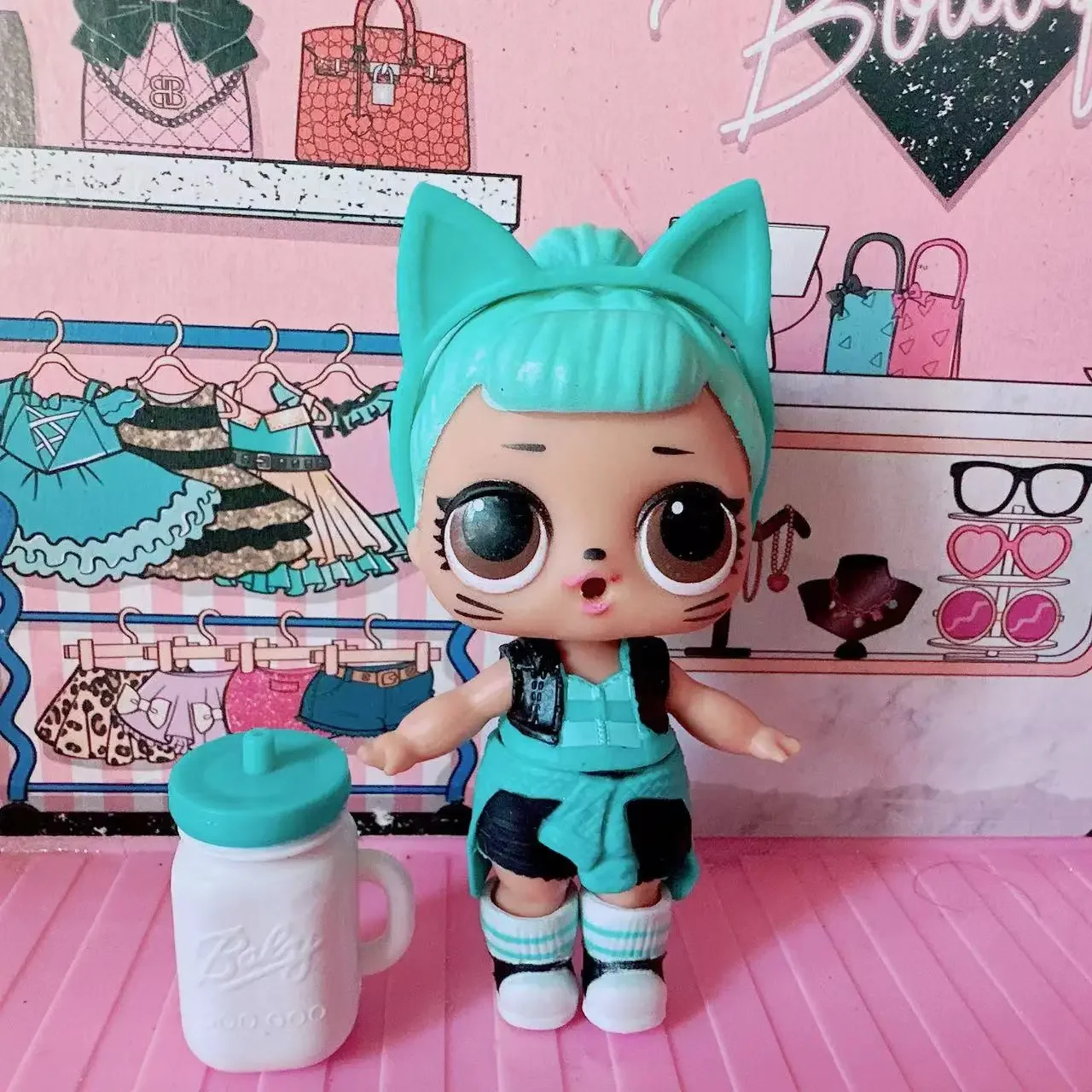 8Cm Lol Pop Collectible Girl Diy Speelgoed Pop Set Bevat Poppenkleding, Schoenen En Accessoires Kinderen Verjaardagscadeau