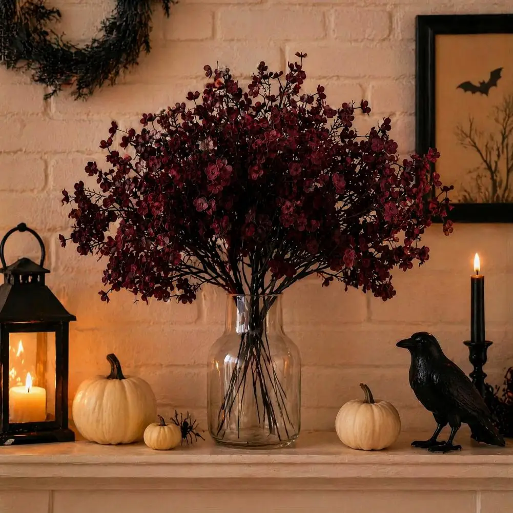 Fall Decor for Offices Weatherproof Silk Flowers for Outdoors Artificial Fall Flowers for Indoor Outdoor Decor Weatherproof