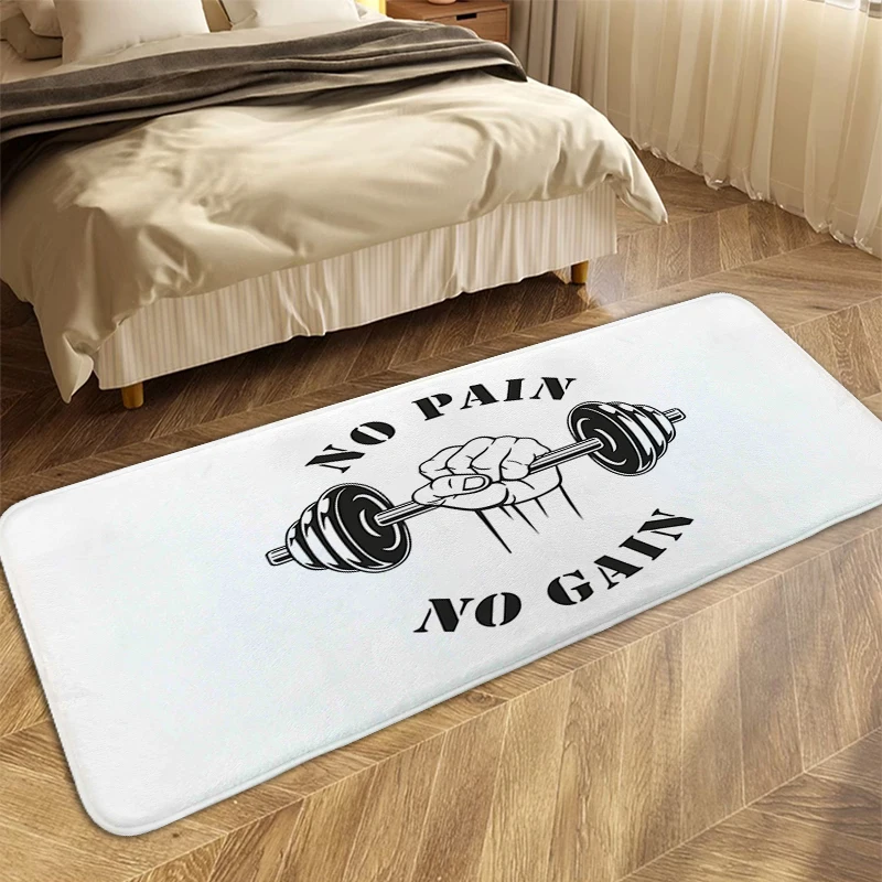 

Bathroom Rug GYM Carpet for Home Entrance Door Doormat Non-Slip Carpet for Kitchen Floor Foot Mat Washable Non-slip Kitchen Rugs