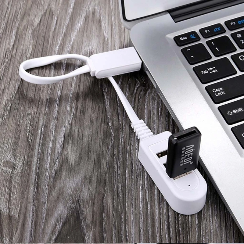 USB Hub 2.0 Multi USB Splitter 3 USB Port 2.0 Extension Cable for Phone Tablets