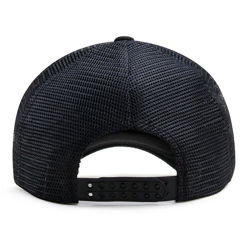 Unisex Cap Casual Plain Mesh Baseball Cap Adjustable Snapback Hats For Women Men Hip Hop Trucker Cap Streetwear Dad Hat