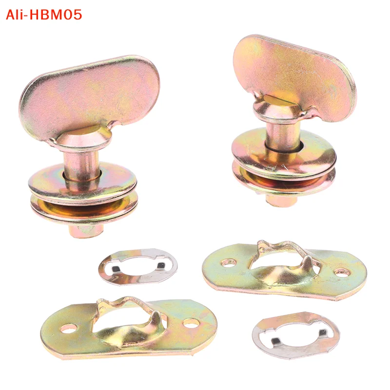 (HB05) 2 juegos de ganchos metálicos de bloqueo rápido para luces LED móviles, luces profesionales para escenarios, luces LED para truss, luces para DJ y clubes, gancho para colgar.