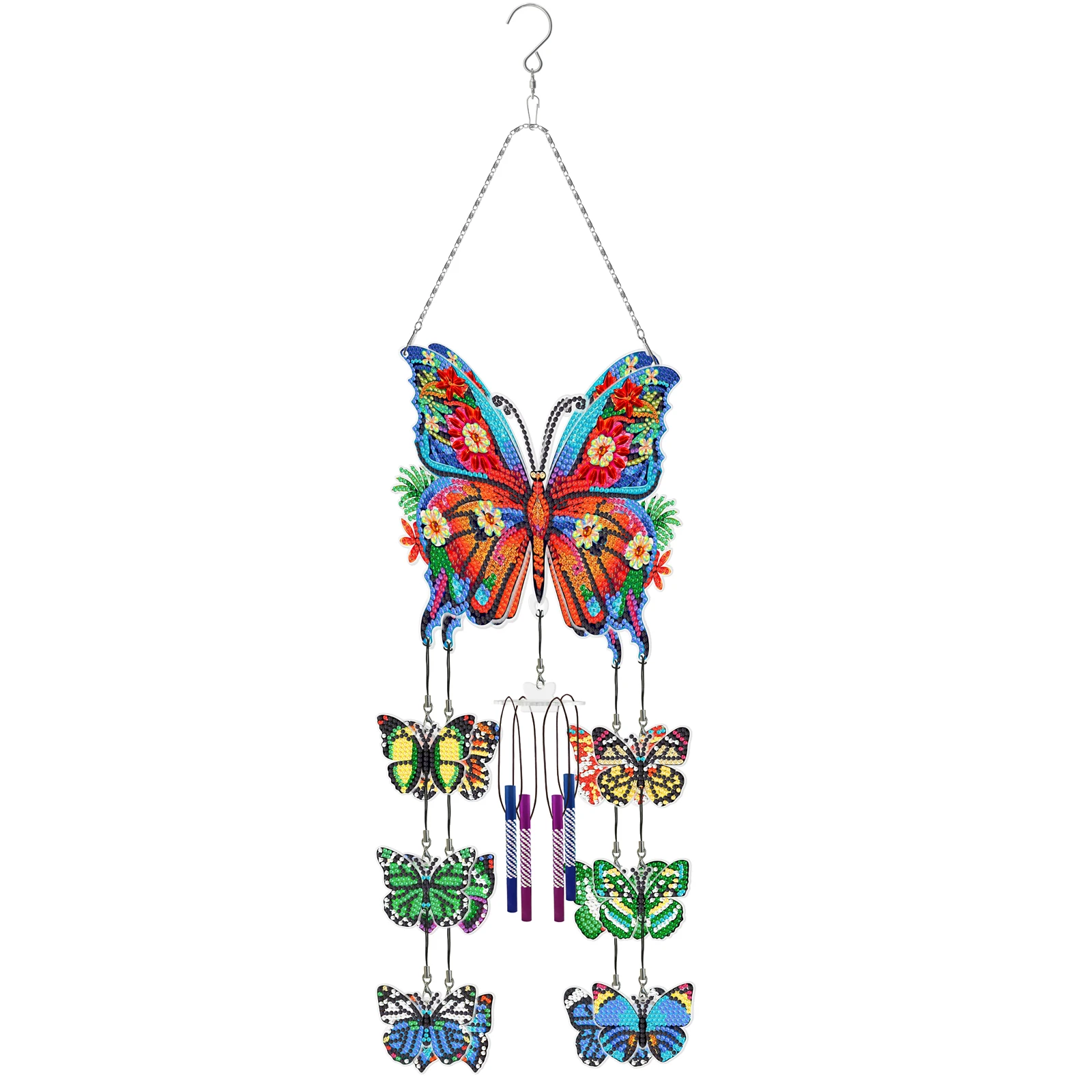 New Diamond Painting Wind Chime 2024 DIY Full Diamond Mosaic Embroidery Stitching Living Room, Bedroom, Home Decoration Gift