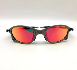 Gafas de sol polarizadas para ciclismo de montaña para hombre, lentes de Metal para pescar, UV400, D4-1