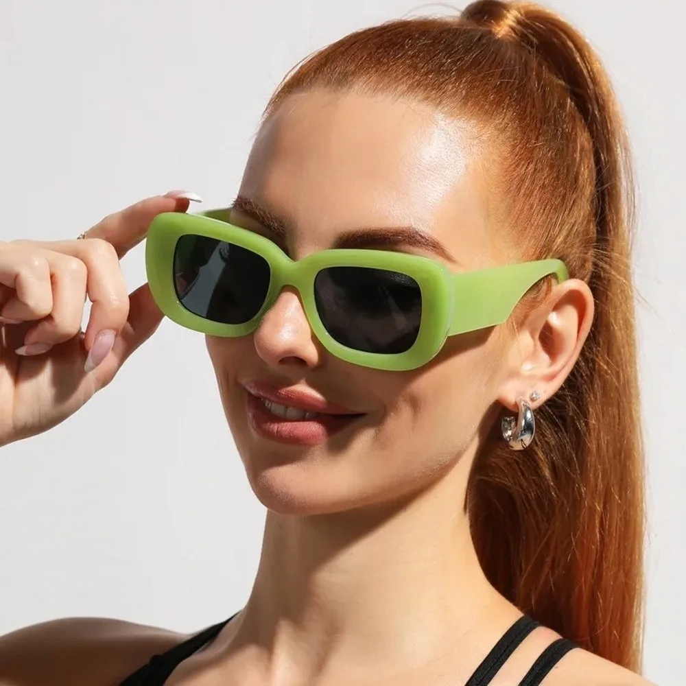 Gafas de sol cuadradas montura grande – Protección UV para pesca - imagen 5