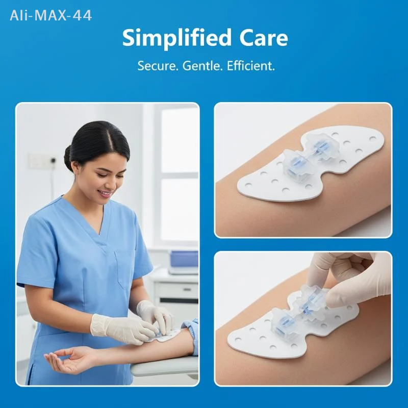Hoyytu Urinary Catheter Tube Holder Leg Sticker Tape with Secure Fixation Non Slip Design for Hospital Home Patient Care