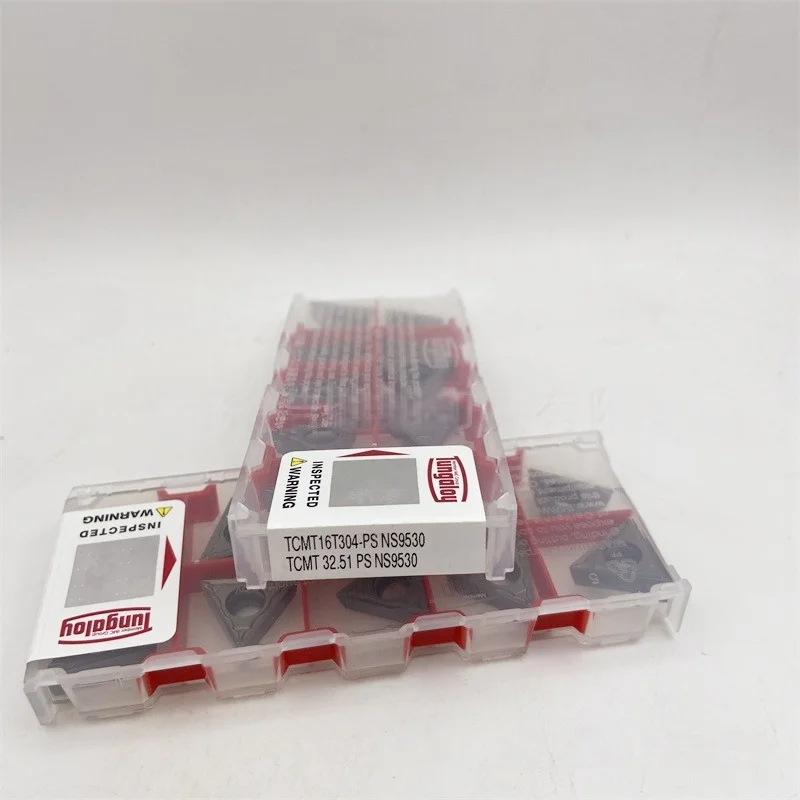 

TCMT16T304-PS NS530/TCMT16T308-PS NS530/TCMT16T302-PS NS9530/TCMT16T304-PS NS9530/TCMT16T308-PS NS9530 Твердосплавные пластины с ЧПУ, 10 шт.