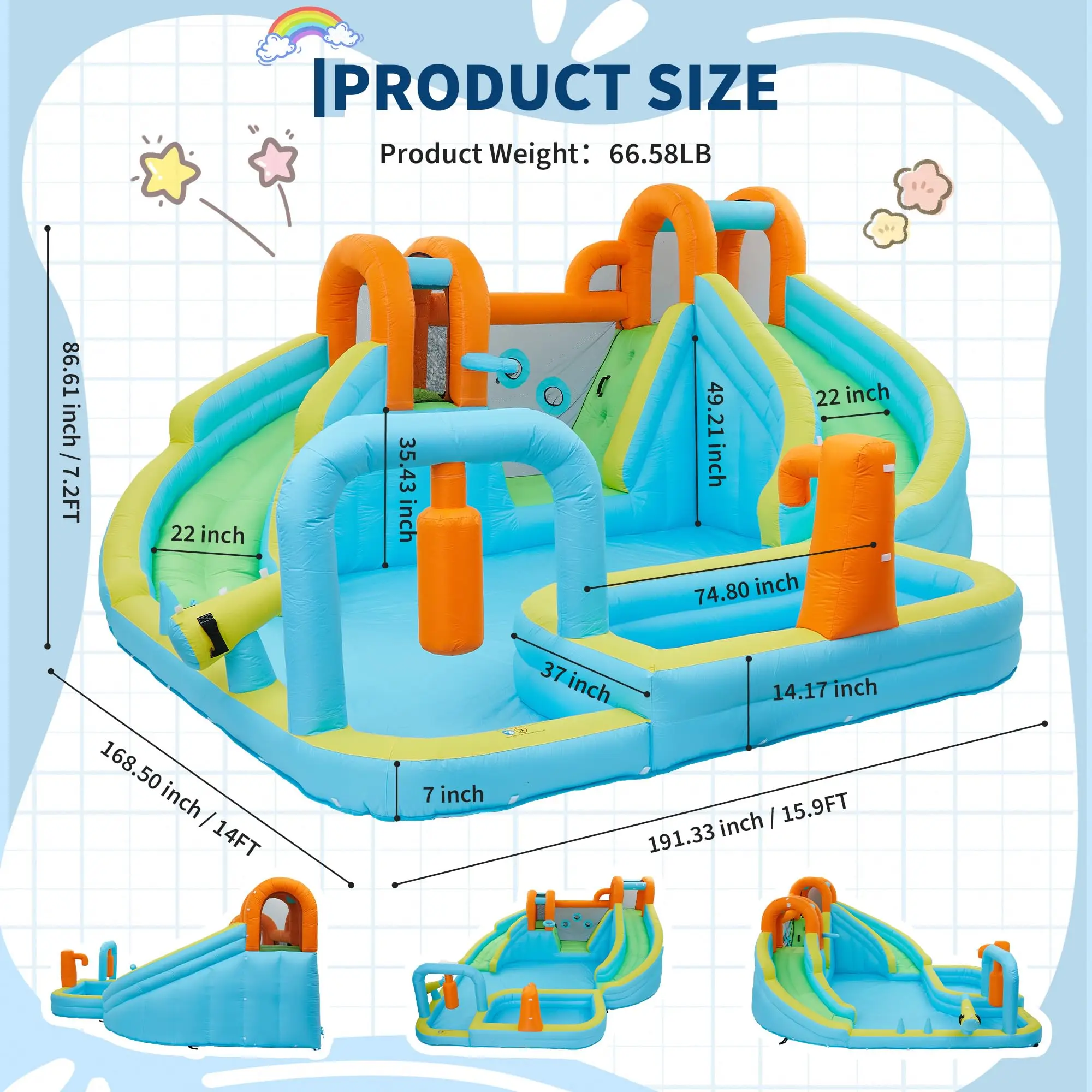 Thumbnail 3 - #5 Pool Water Slides Price Drop Alerts