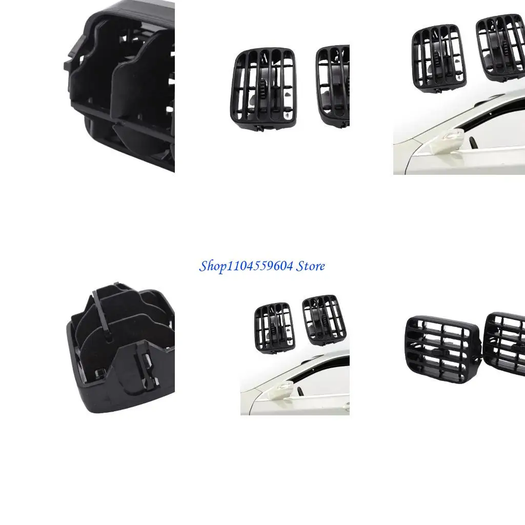 

12QM Air-Vent Outlet Replace 702258375 7702258279 Dashboard Left & Right AC Grille Heat-Air-Vent for Clio II 1998-2001