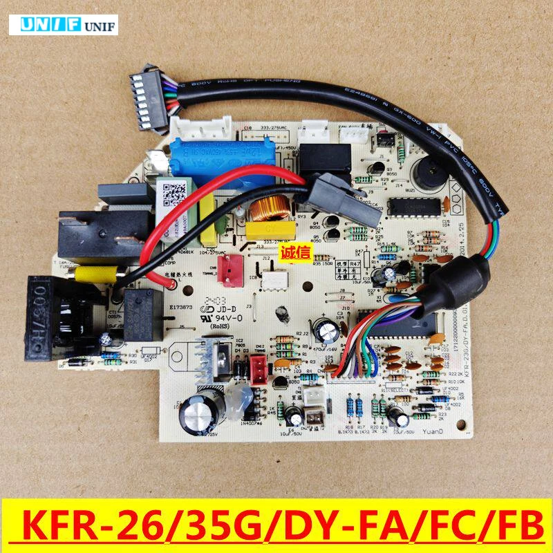 

Fit for New Midea Air Conditioner 1-1.5HP Fixed Frequency Wall Mounted Mainboard Kfr-26/35G/Dy-Fa/Fc/Fb