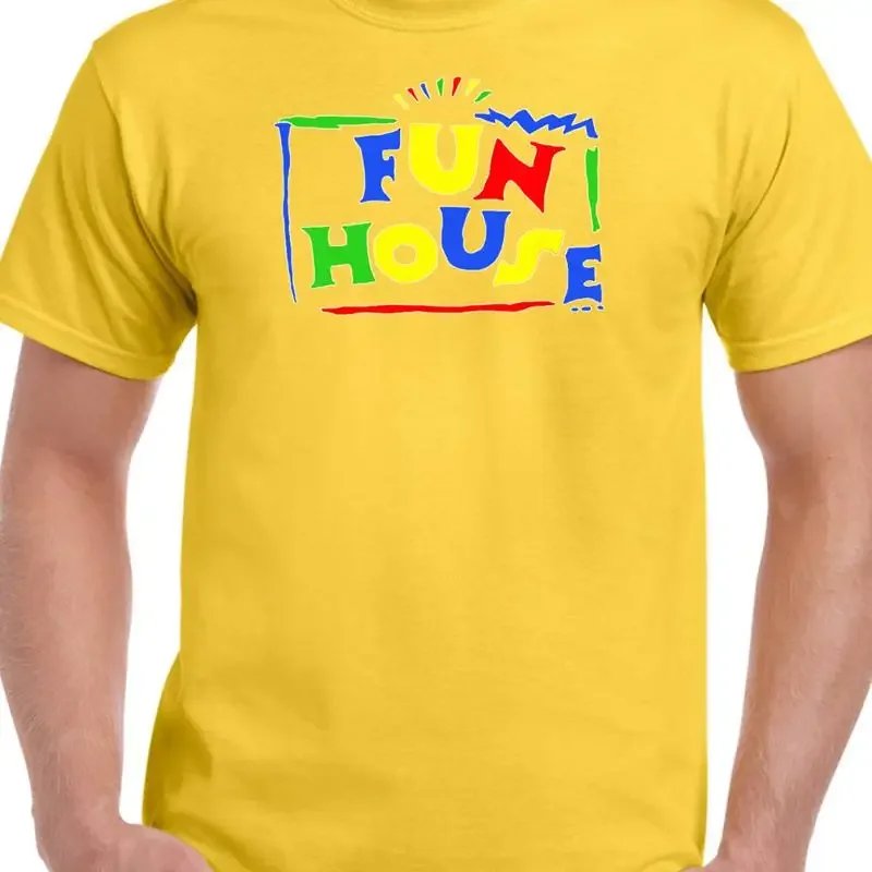 Camiseta divertida de color para hombre de FUN HOUSE, divertida y clásica, programa de televisión infantil de los años 90, The Twins
