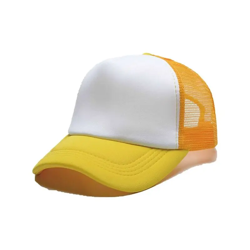 Sublimation Blank Caps Multiple Color Sublimation Peaked Cap Snapback DIY Gifts Sport Hat For Heat Press Printing Transfer