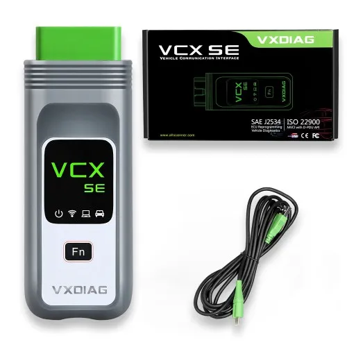 VXDIAG VCX SE Pro 3 في 1 Car Obd2 الماسح الضوئي DoIP قارئ رمز لـ V-W T *yota H *nda J * R F *rd M-azda ECU أداة تشخيصية برمجة