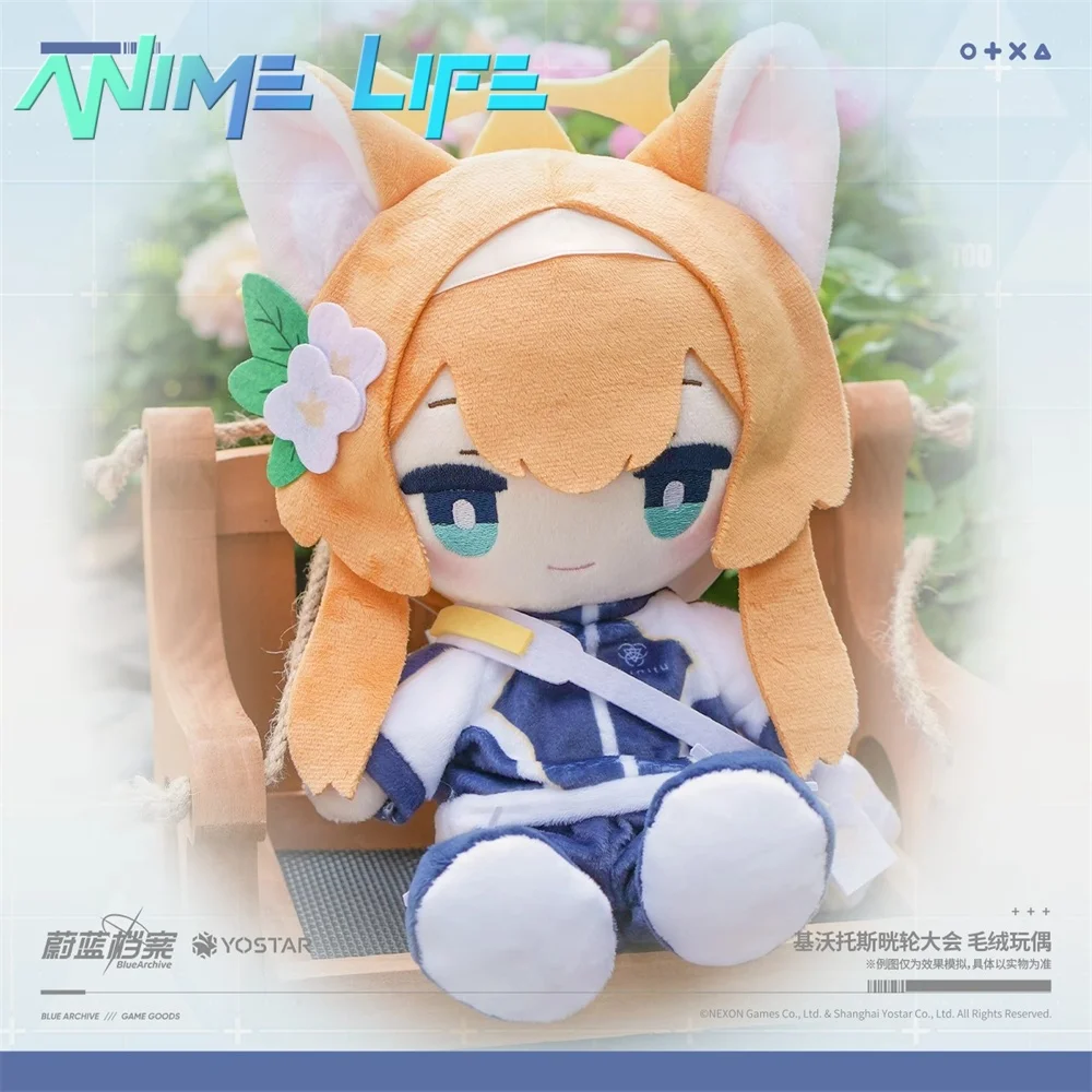 

Plushie Anime Blue Archive Hayase Yuka Iochi Mari Plush 25cm Doll Toy Stuffed Official Original Cartoon Cosplay