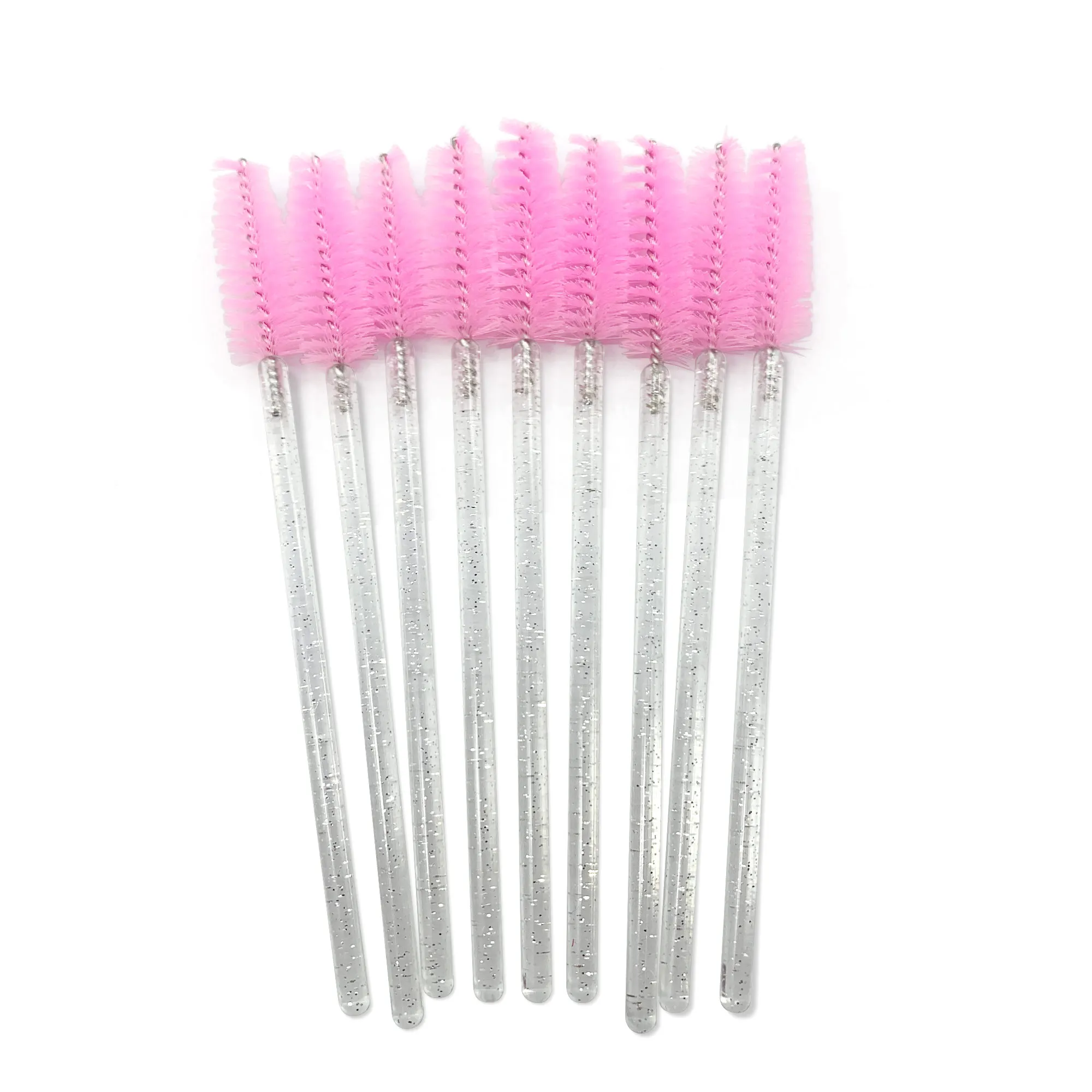 100 قطعة فرش الرموش القابل للتصرف Spoolies مايكرو لاش عصي الماسكارا أمشاط بالجملة لرموش تمديد ماكياج #3