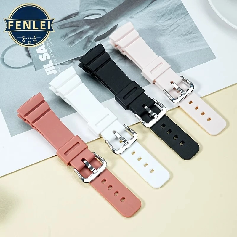 ل كاسيو 5611 GMA-S2100 GMA S2100 حزام ساعة اليد الراتنج الإفراج السريع سيدة مقاوم للماء الرياضة النساء حزام الساعات أسود أبيض وردي أحمر