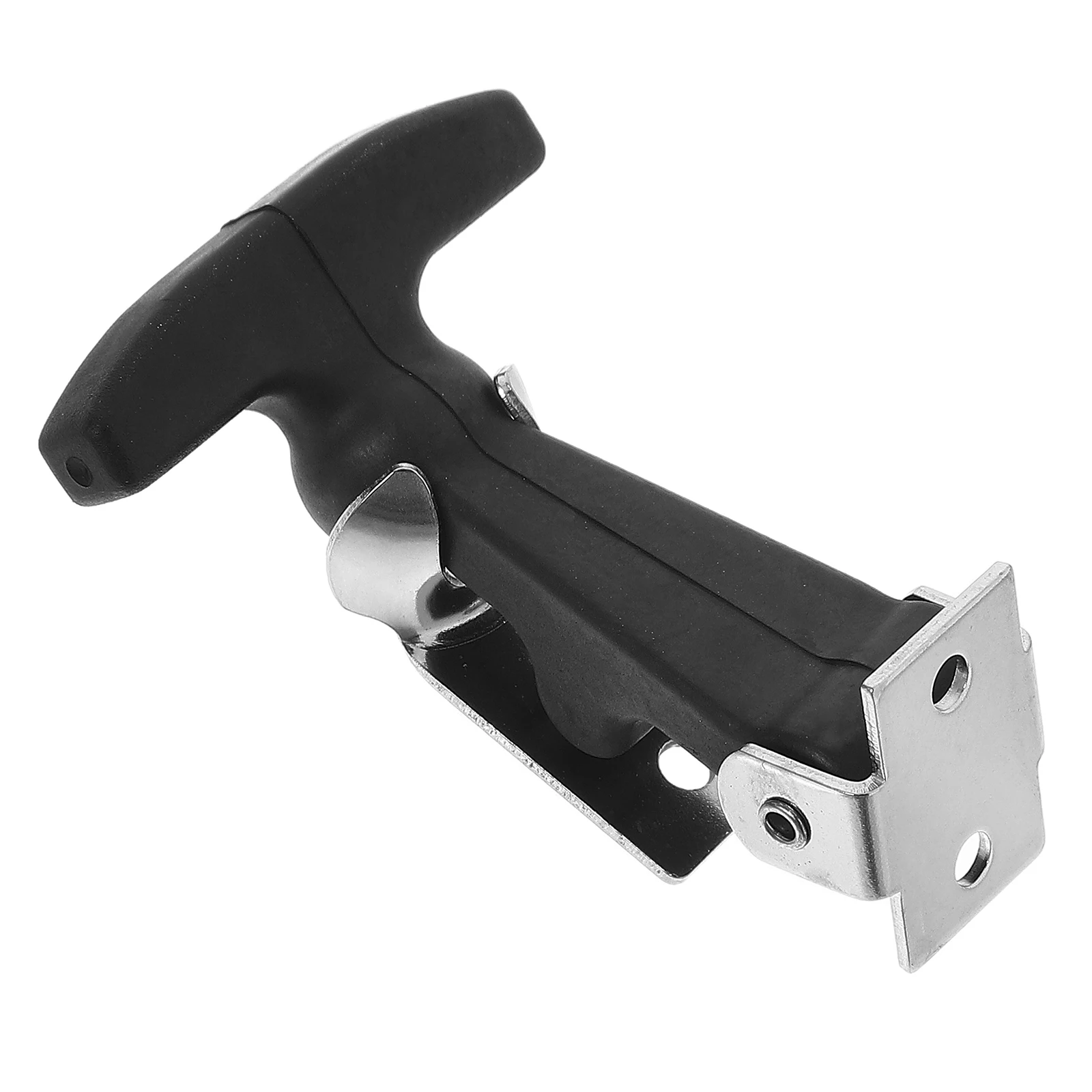 Pestillo de goma Flexible con mango en T para capó, herramienta duradera de absorción de impacto, cerradura, accesorios para vehículos, pestillo de Hardware de goma