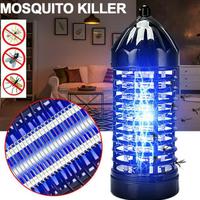 Outdoor Mosquito Trap Electric Shock Mosquito Killer Household Safe Mute Non-Radiation Electronic Photocatalyst Trap Lamp