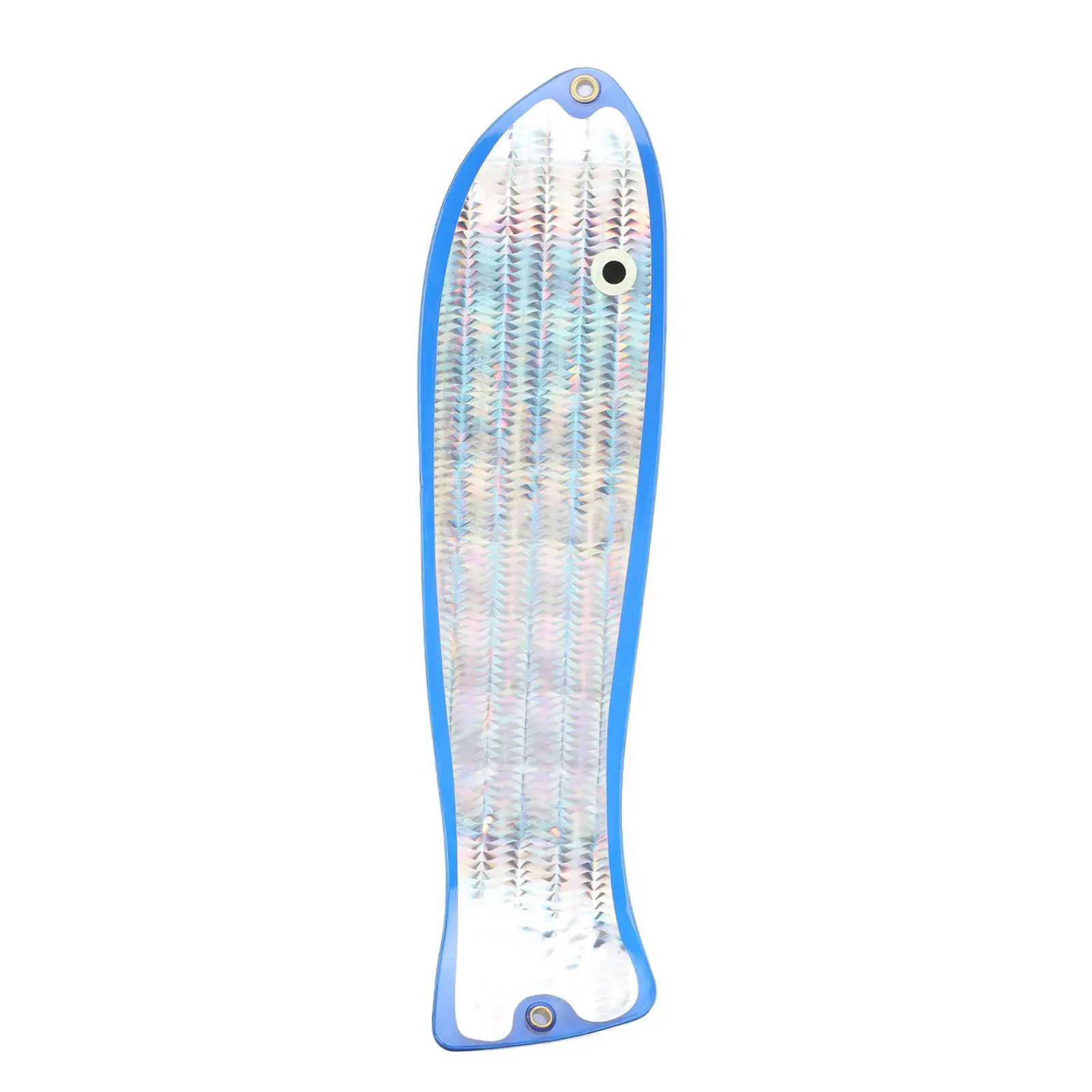 

Fish Shape Fishing Lure Flasher with Laser Sticker - Easy to Use ABS Bait for Increased Success in for water