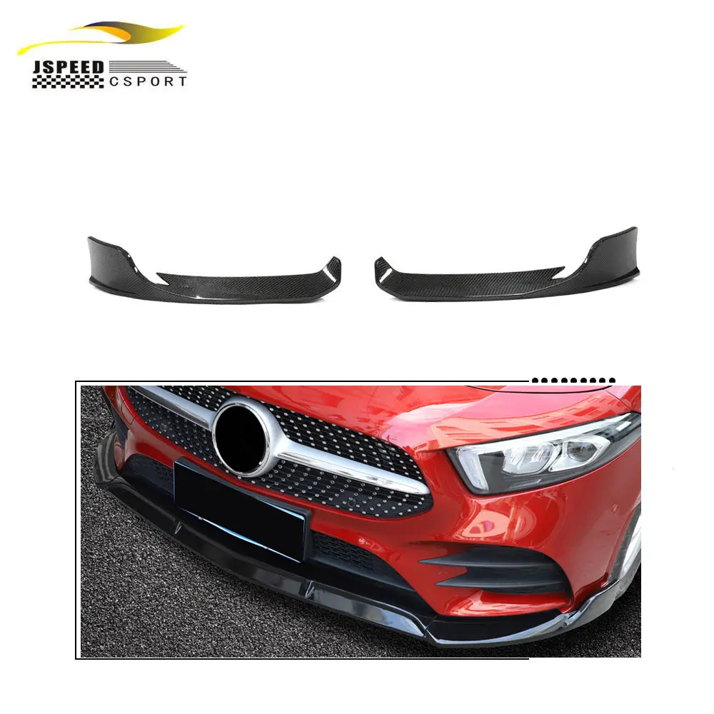 

Suitable for Carbon Fiber Front Carbon Splitter Suitable for Mercedes Benz a Class W177 V177 A200 A220 A250 2019-2021