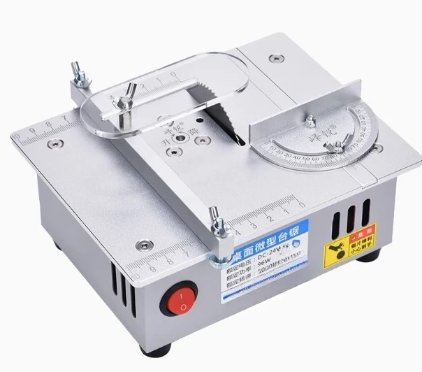 

DC24V Household Miniature Woodworking Table Saw Electric Multi-Function Precision Dust-Proof Decoration Cutting Machine PCB
