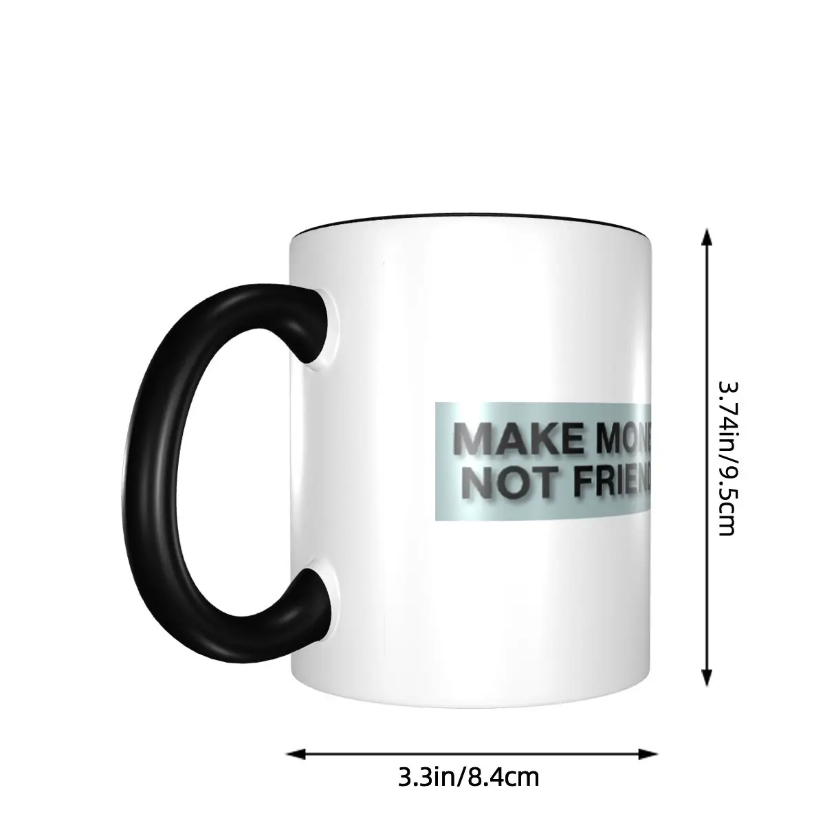 Humor Mug Funny Ceramic Coffee Cups Tea Mugs Milk Cup Drinkware Gift for Woman Man