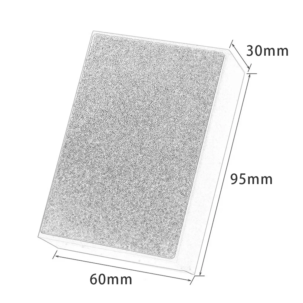 1/4 шт. алмазные ручные полировальные подушечки для плитки, стекла, абразивный шлифовальный блок, каменный мрамор, керамический абразивный шлифовальный диск