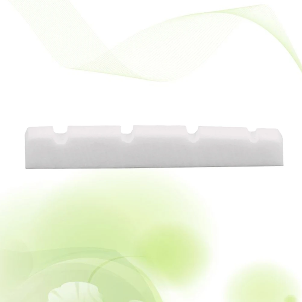 

Pillow on Bass Bone Slotted Electric Guitar Parts for Acoustic Nut Nutguitar Saddle and