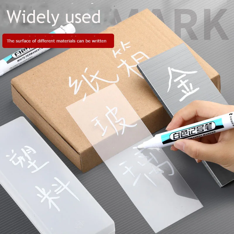 

Waterproof Permanent Marker Pen Graffiti Pencil for Plastic Leather Glass Stone Metal Ceramic - Woodworking Coloring Tool