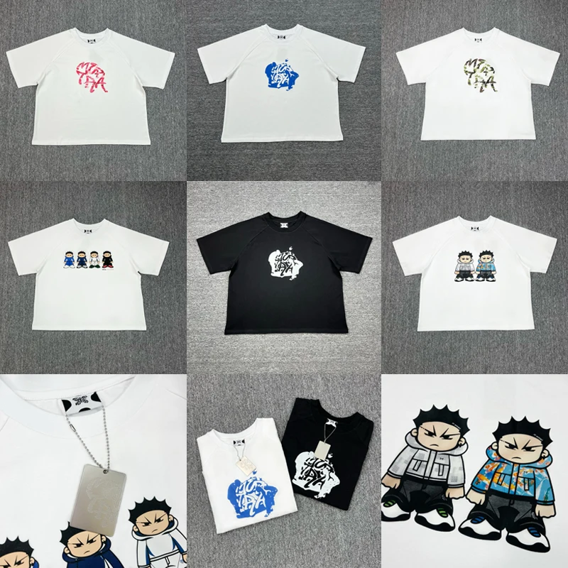 

Multi-style Mertra T-shirt Top Men's Women's Daily Casual Print Tee Real Photos Europe American Summer Trend Brand Short Sleeve