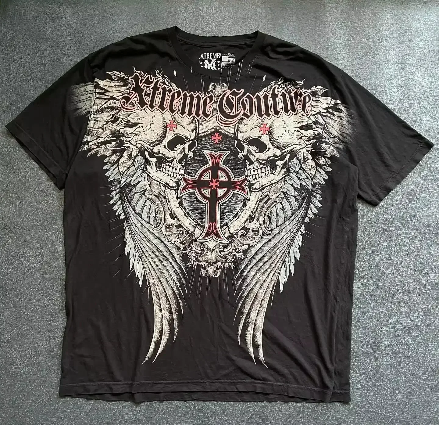 2026 Sommer-Bestseller - Modisches Artikel - Vintage Retro Hip-Hop Gothic Stil Schnelltrocknendes Atmungsaktives Herren-T-Shirt – Detail 14