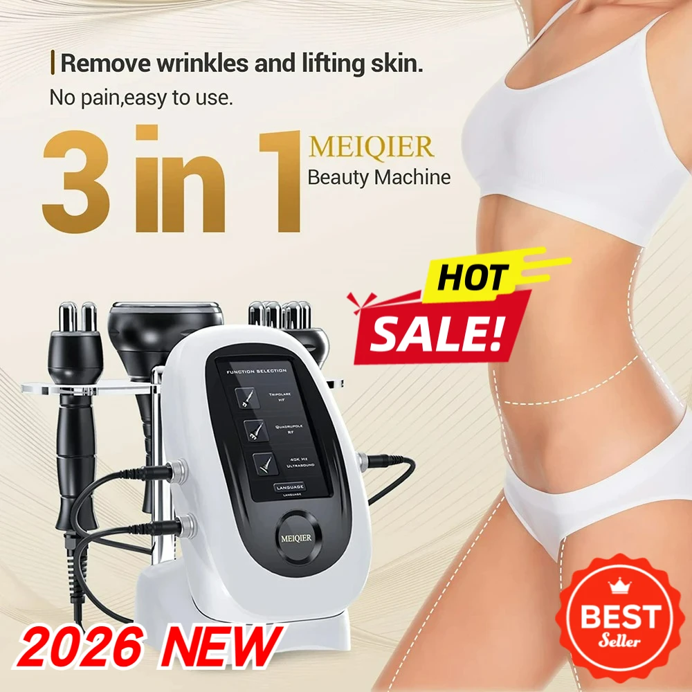 

3 в 1 машина для похудения тела 80K кавитация ультразвуковой RF мультиполярный для уменьшения жира лечение целлюлита омоложение кожи