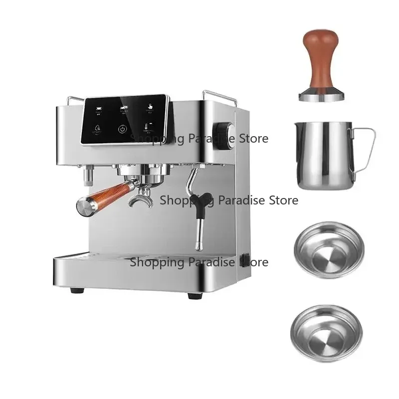 

Heavy-Duty Barista Machine Stainless Steel Body and Dual Heating System Espresso Coffee Machine for Homemade