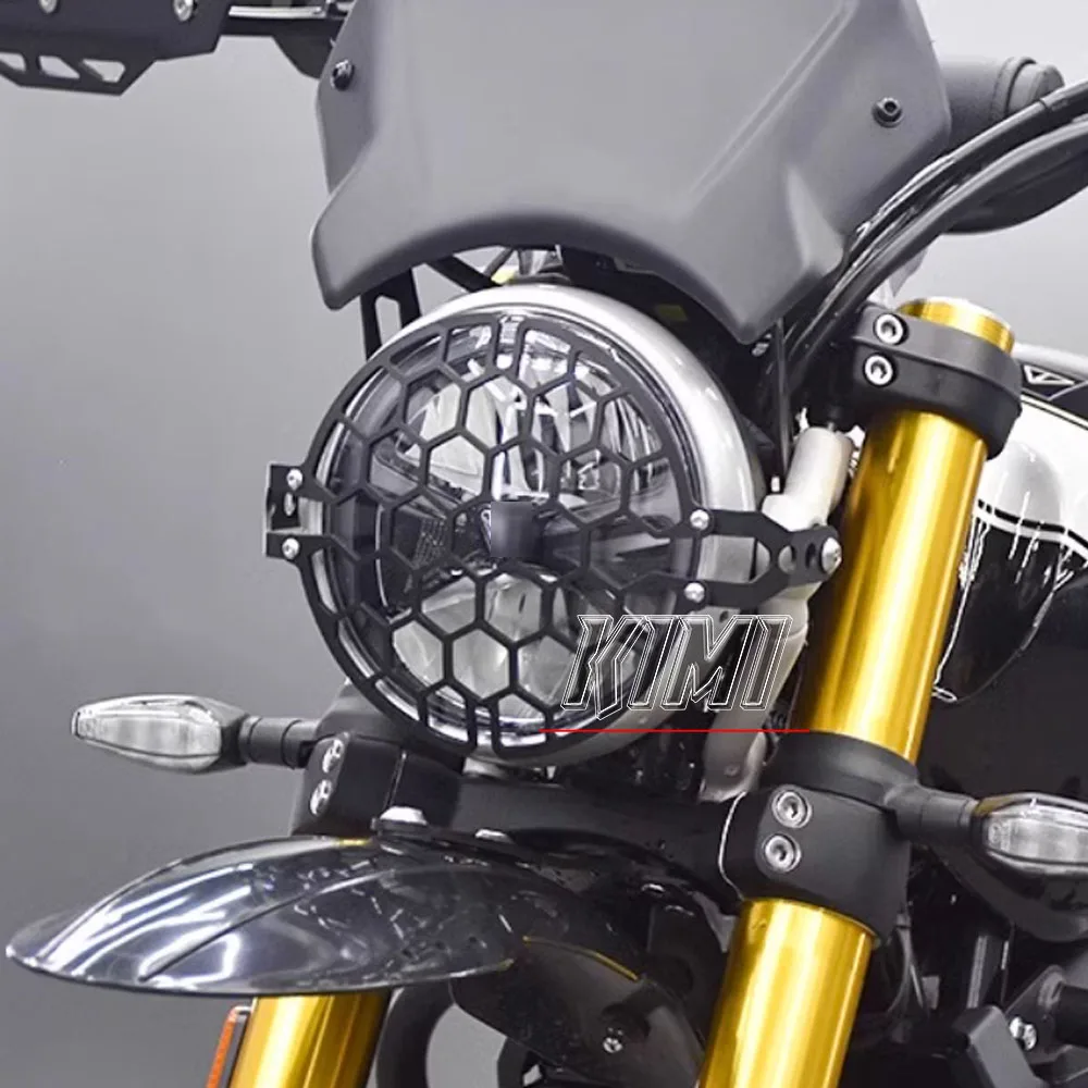 FOR Triumph Scrambler 400X Motorcycle Modified Handlebar Hand Guard Headlight Protection Cover Aluminum Alloy Hand Guard