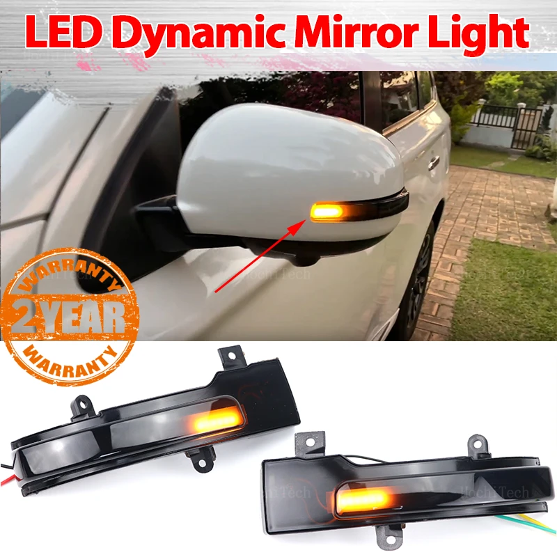 2PCS Led Dynamic Tu… - image