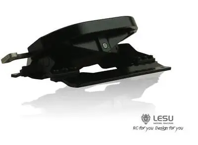 Lesu Simulation métal croix coupleur Base noir pièce de rechange B pour modèle 1/14 RC bricolage tracteurs camion voiture Tamiyaya TH02503