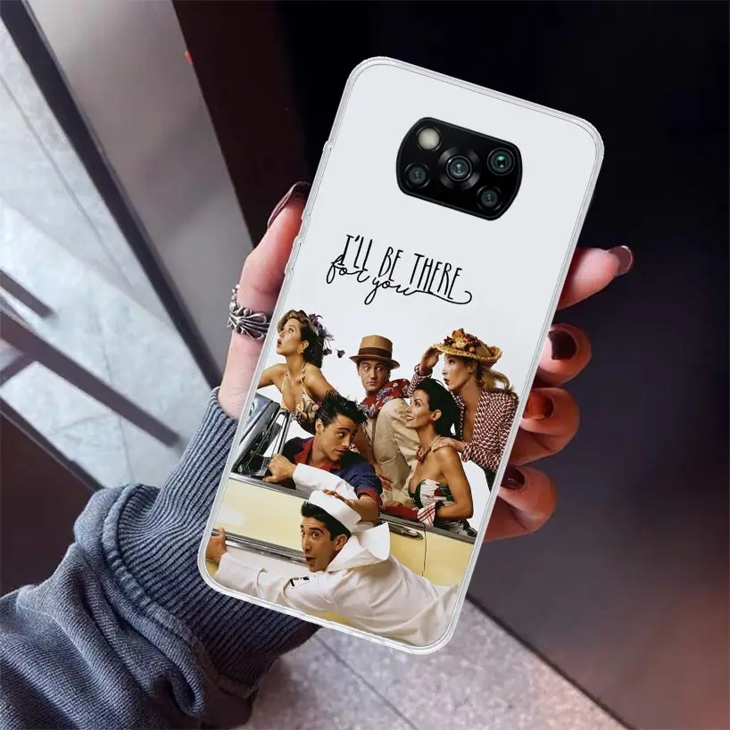 Friends Tv Show Funny Family Phone Case For Xiaomi Poco X6 X5 X4 X3 Nfc F6 F5 Pro F4 Gt M5S M4 M3 F3 F2 F1 Silicone Shell Print 