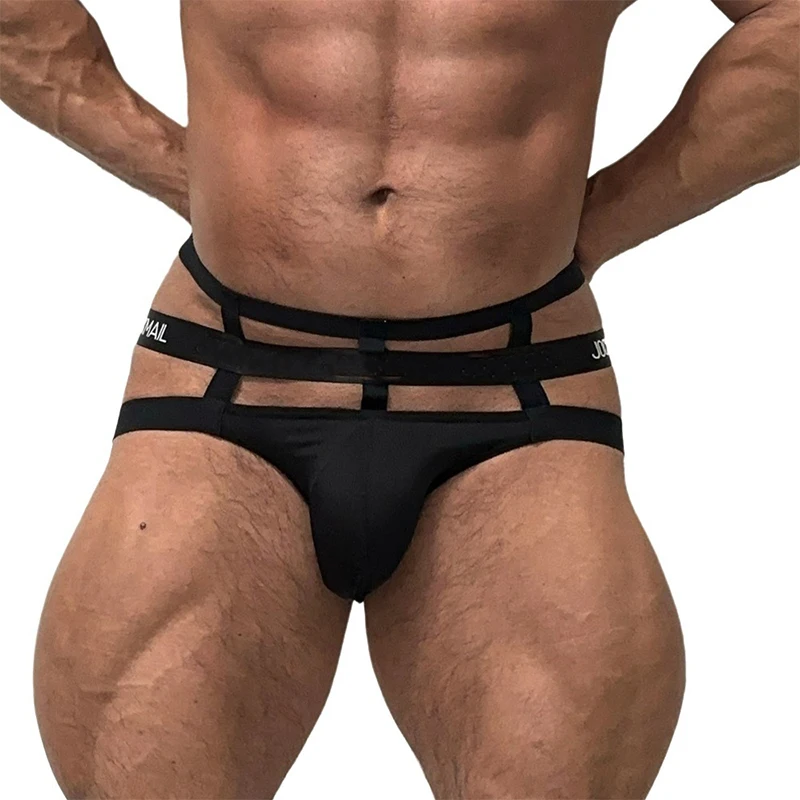 

﻿ ﻿ Premium Men's Thong Underwear Men's Hot Bandage Thong G-String Underwear Stretchy and All-day Comfort