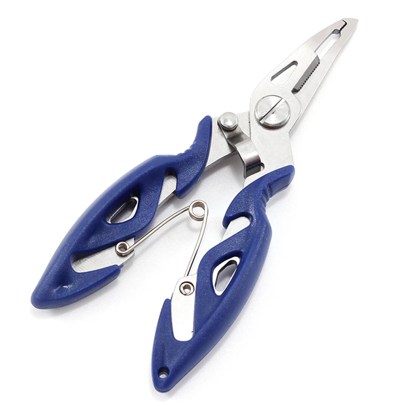 Multiuse Braid scissor Multitool Fishing Plier fly Line Wire lure bait Cutter multi Tool hook remover Split Ring Opener tackle