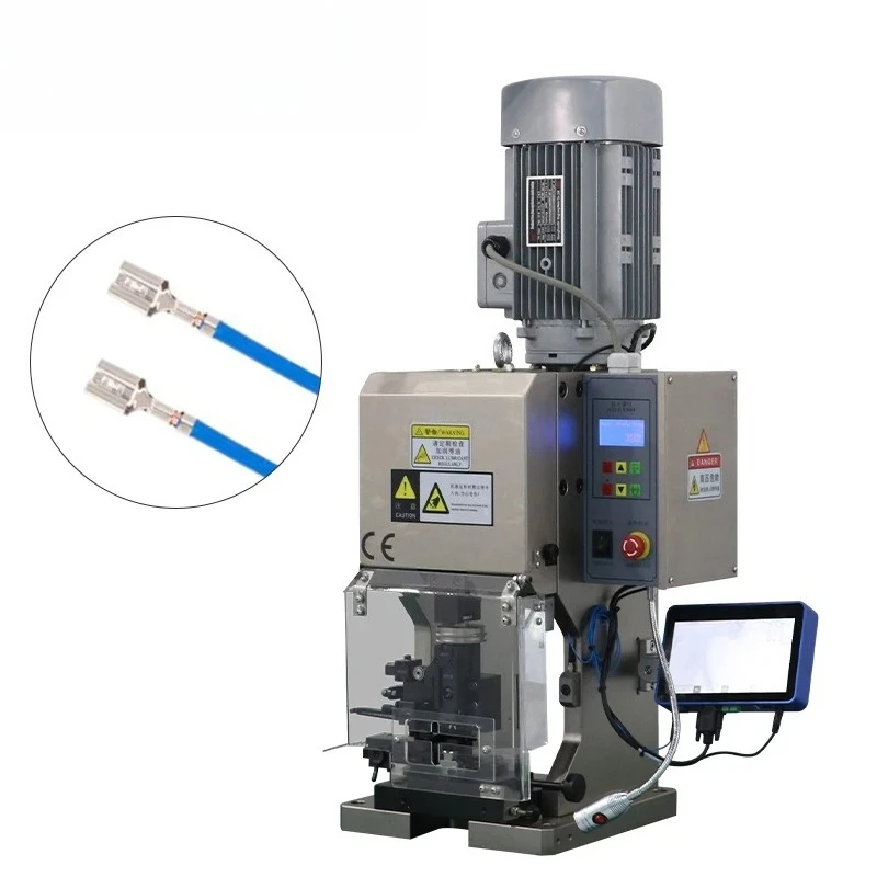 

EW-5195+C Terminal Wire Copper Press Machine with Terminal Applicator for Molex Crimping Machine with Crimp Force