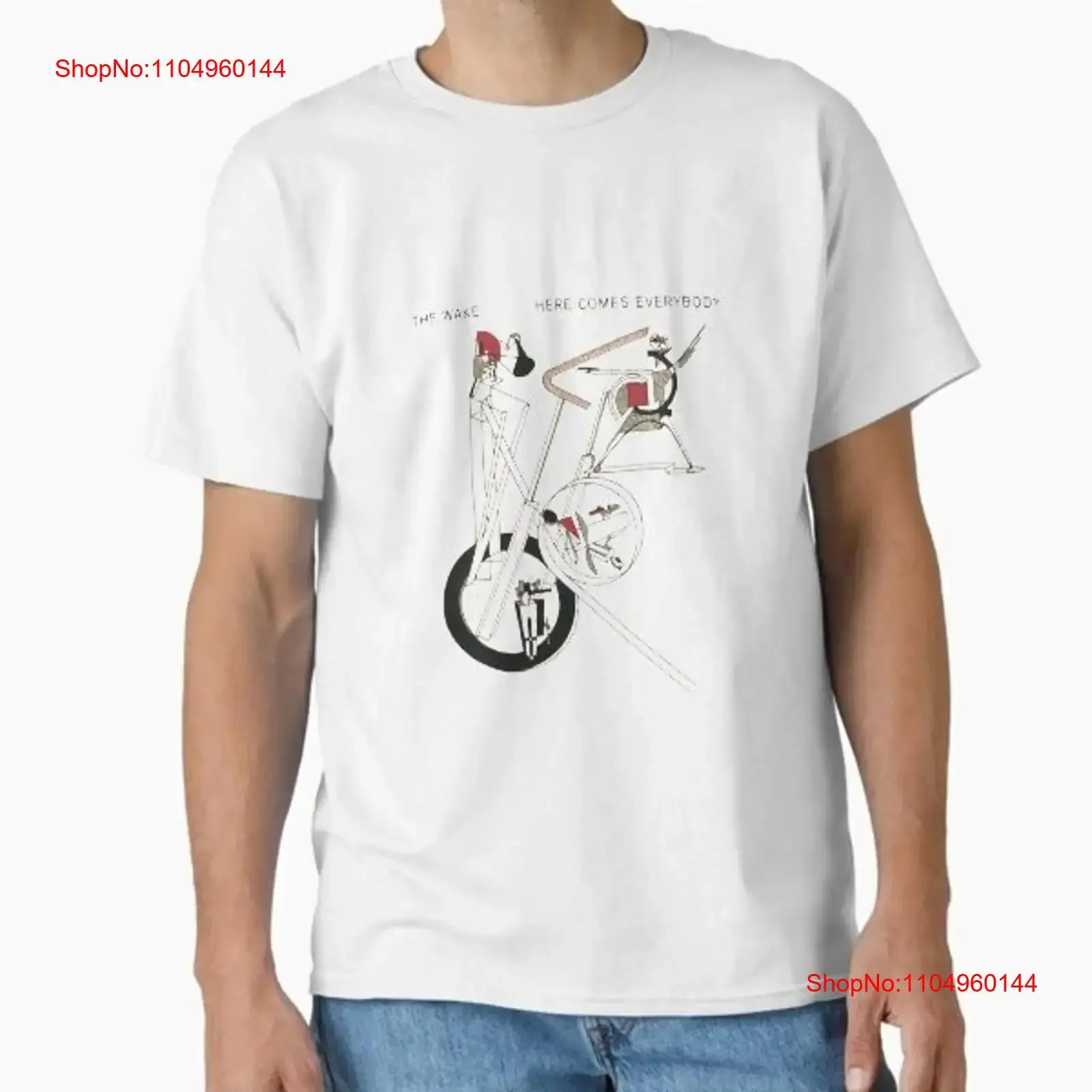 

The Wake Here Comes Everybody New Made Australia T Shirt S 2XL vintage Washed Stretched Top For Everyday Wear fashion graphic