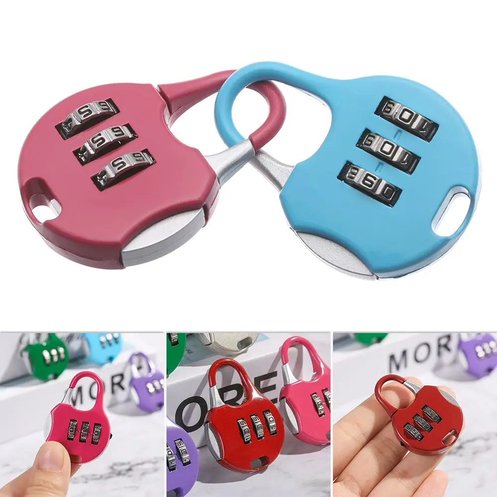 1pcs Metal Mini Gym Diary Protector Combination Code Locker Case Supply Padlock Security Tool 3 Digit Dial Password Lock