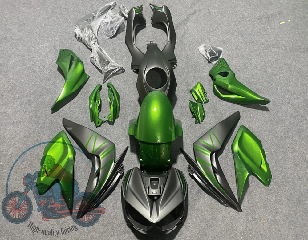 New ABS Full Fairings Kit Fit for KAWASAKI Z1000 2014 2015 2016 2017 2018 2019 2020 2021 2022 2023 2024 2025 Bodywork Set Green