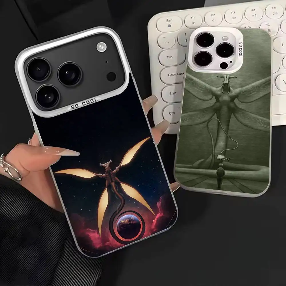 A-All T-Tomorrows  Phone Case For iPhone 17,16,15,14,13,12,11,Mini,Pro,E,MAX White Candy Matte Shockproof Cover