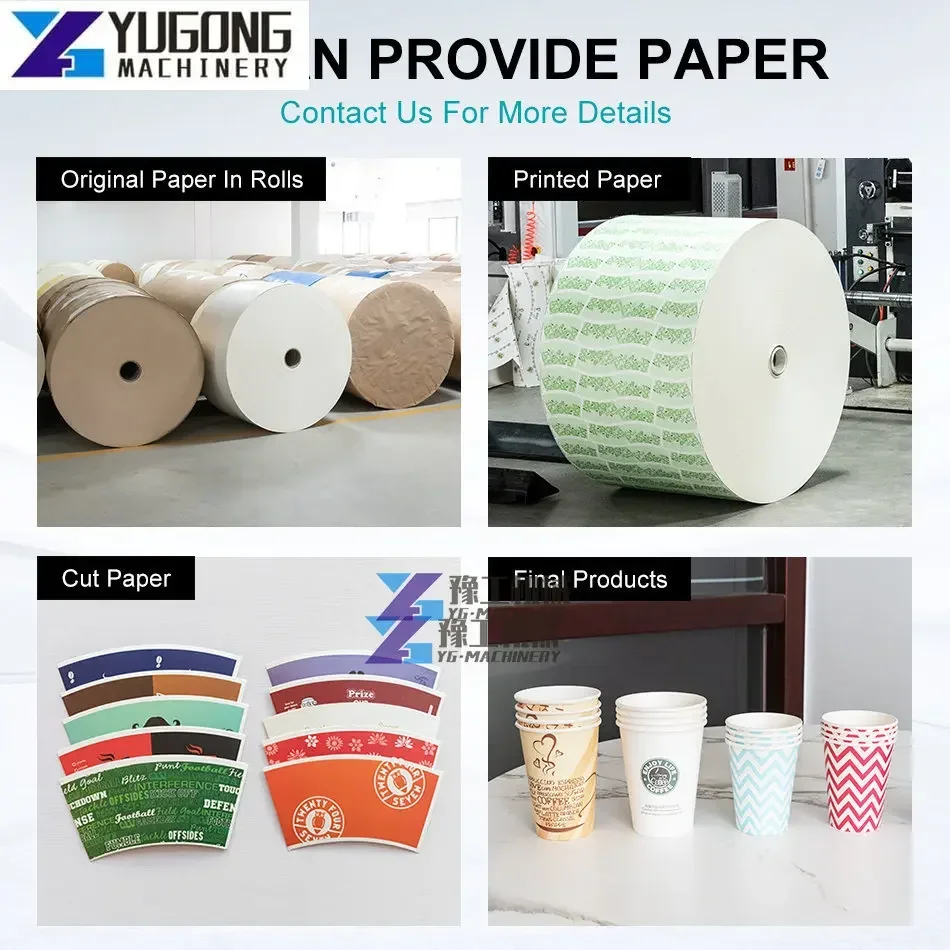 Fully Automatic Heater Knurling Disposable Double Wall Paper Cup Making Machine Paper Cup Machine Ultrasonic Sealing Machine