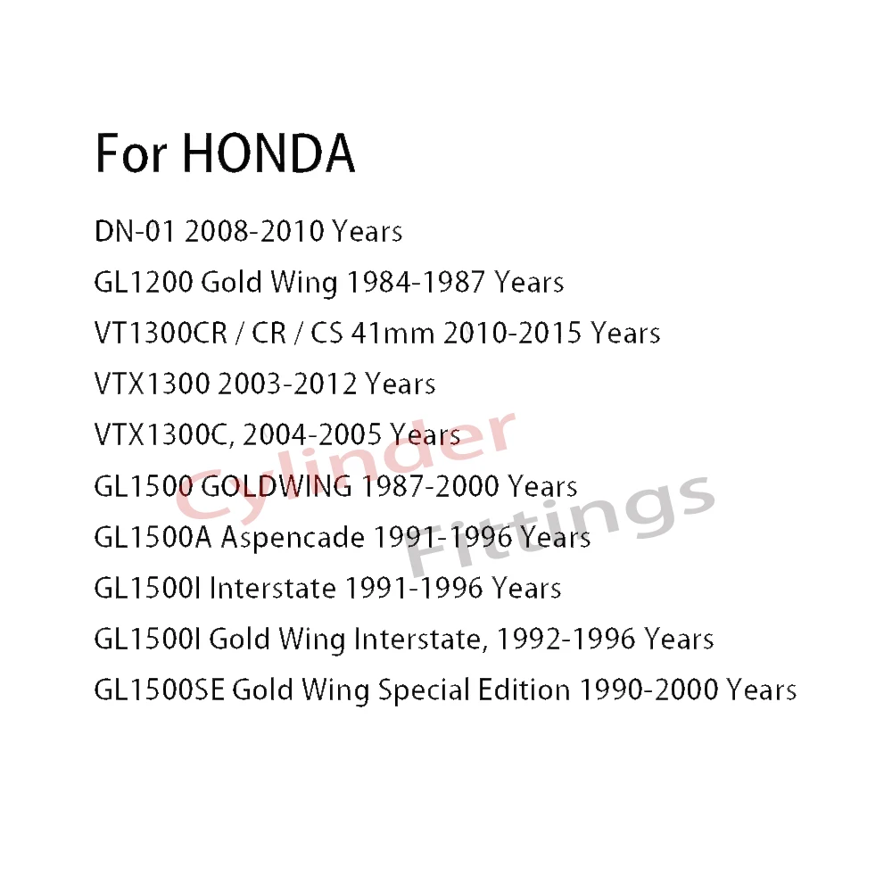 41x54x11 دراجة نارية الجبهة شوكة المثبط النفط الختم وختم الغبار لهوندا GL1200 GL1500 الذهب الجناح VTX1300 DN-01 VT1300CR VTX1300C #2