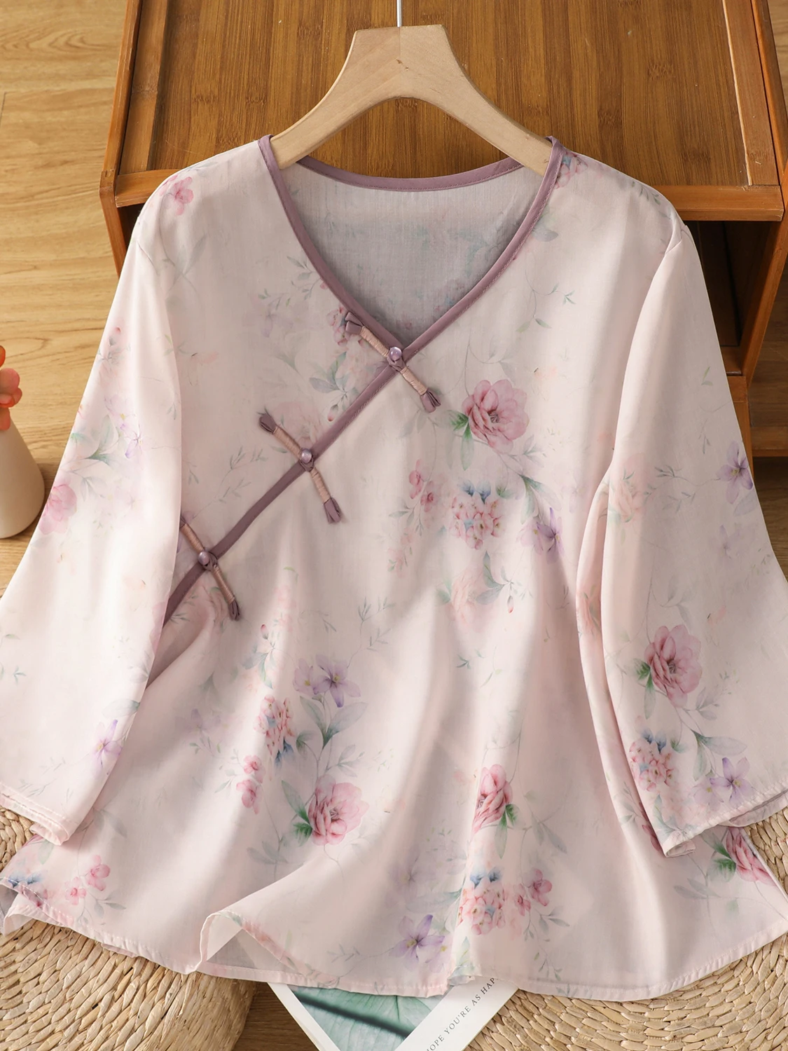 

Новый китайский льняной топ с вышивкой, женский летний повседневный свободный хлопковый льняной тонкий топ с v-образным вырезом, женская мода