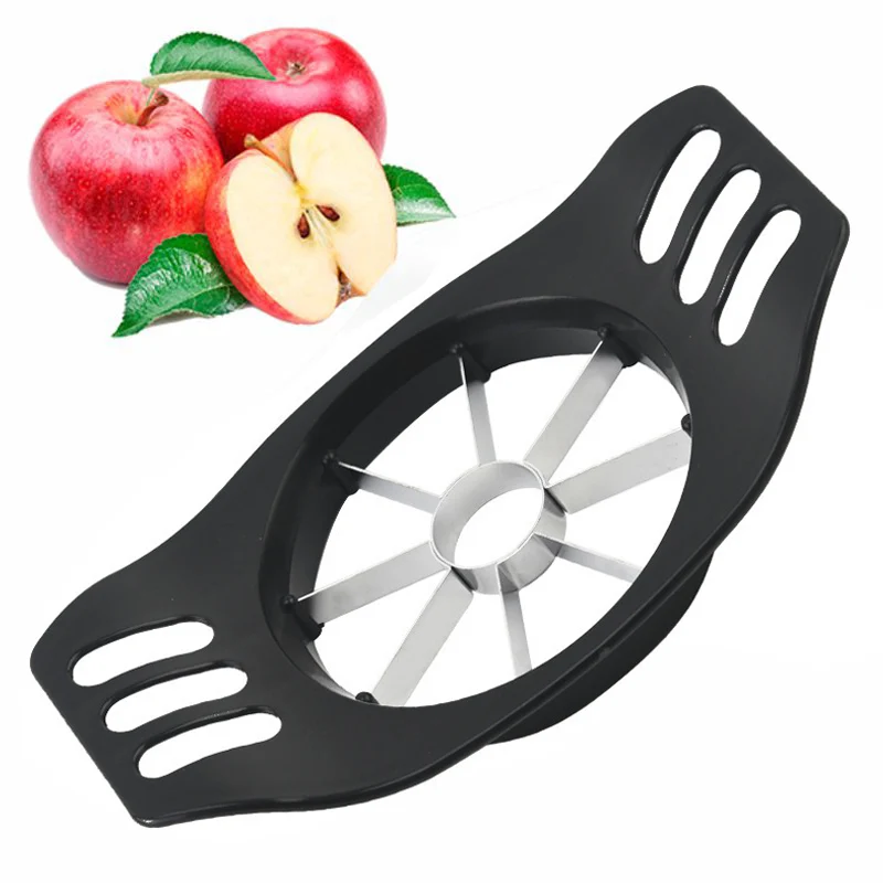 1PC Stainless Steel for Apple Cutter Kitchen Gadgets Comfort Handle Divider Vegetable Fruit Tools