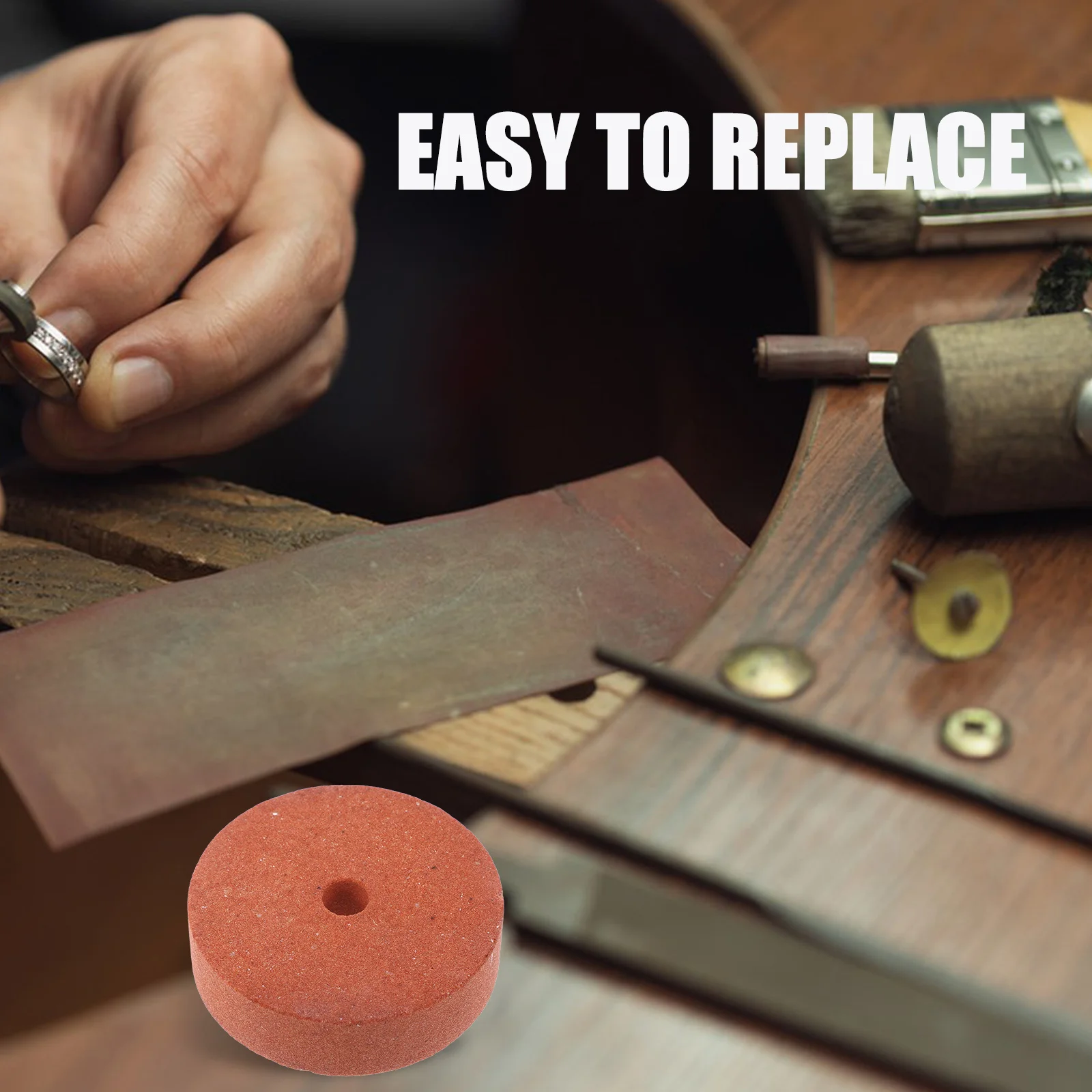 

3 Inch Brown Sanding Wheel for Grinding Machine Accessories Polishing Grit Metal Jewelry Craft Stone