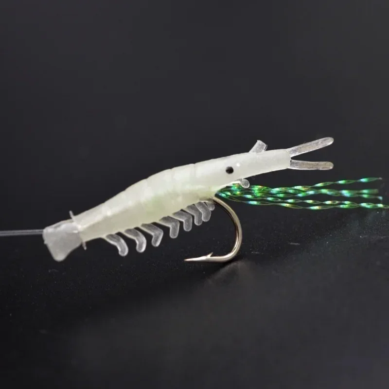 5pcs Luminous Shrimp Bait